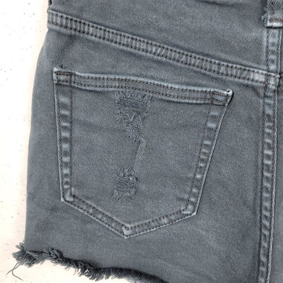 Pink Victoria's Secret Denim Shorts. Black 4#023 - Picture 10 of 14